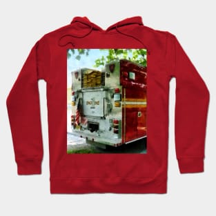 Firemen - Back of Fire Truck Hoodie